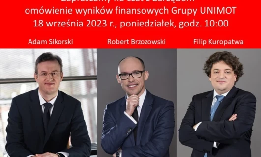 Spotkanie z Zarządem 18 września 2023 r.